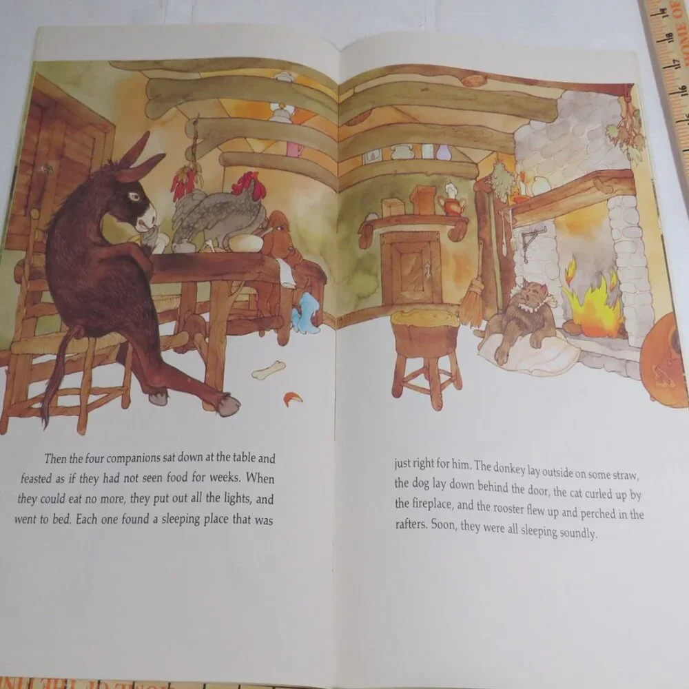 The Bremen Town Musicians BIG BOOKS (almost 2 feet tall) Classroom